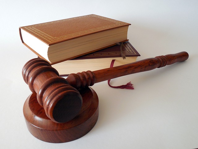 law books and gavel